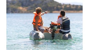 Aqua Marina A-Deluxe Inflatable Speed Boat | Aluminum Floor | 3+1 Person | 9' 1" x 4' 11" | BT-88850AL