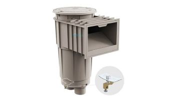 Hayward SkimMaster Skimmer with Float Valve Grey | 2" x 2.5" Slip Ports | SP1072S2GR