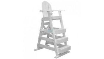 Tailwind Furniture 3-Step Lifeguard Chair | 50" Seat | Red | LG515R
