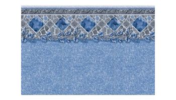 Coronado 18' Round Above Ground Pool | Blue In-Wall Step | Basic Package 54" Wall | 190197