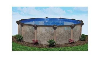 Coronado 21' Round Saltwater Friendly Above Ground Pool | Basic Package 54" Wall | 190241