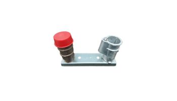 Global Pool Products 4" Anchor Set of 2 | 20" Channel | GPPOTE-A-4C20