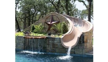 SR Smith 15' Garden Ride Pre-Configured Custom Slides | Right Curve | Autumn Sun | GRS15-CR-58-C