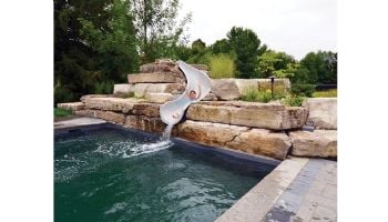 SR Smith 15' Garden Ride Pre-Configured Custom Slides | Right Curve | Autumn Sun | GRS15-CR-58-C
