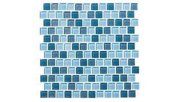 National Pool Tile Orion 1x1 Glass Tile | Ocean | ORN-OCEAN1X1