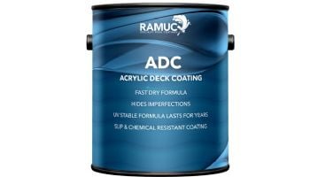 Ramuc ADC Water-Based Acrylic Deck Coating | 1-Gallon | Cayman Sand | 940225601