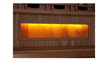 Golden Designs 1-Person Full Spectrum PureTech Near Zero EMF FAR Infrared Sauna with Himalayan Salt Bar | Hemlock | GDI-8010-03