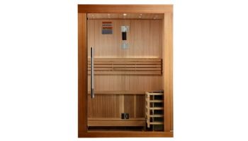 Golden Designs Sundsvall 2-Person Traditional Steam Sauna | Cedar | GDI-7289-02
