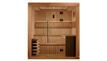 Golden Designs Osla 6-Person Traditional Steam Sauna | Cedar | GDI-7689-02