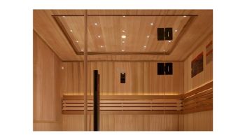 Golden Designs Osla 6-Person Traditional Steam Sauna | Cedar | GDI-7689-02