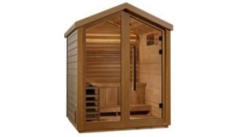 Golden Designs Savonlinna 3-Person Outdoor Traditional Sauna | Cedar | GDI-8503-01
