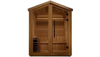 Golden Designs Kaarina 6-Person Outdoor Traditional Sauna | Cedar | GDI-8506-01