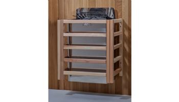 Golden Designs Klosters 6-Person Barrel Traditional Outdoor Sauna | Cedar | GDI-B006-01