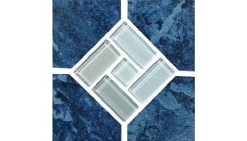 National Pool Tile Blue Seas 6x6 Series | Royal Blue | SEA-ROYAL DECO GL