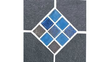 National Pool Tile Slate 6x6 Series | Ash | SLT-ASH DECO