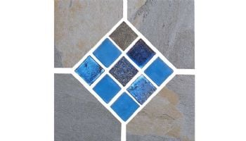National Pool Tile Slate 6x6 Series | Pewter | SLT-PEWTER DECO