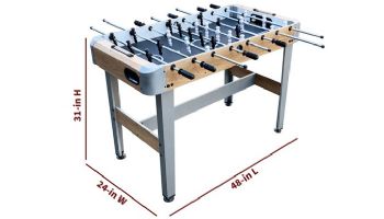 Hathaway Amherst 48-In Foosball Table | BG50368