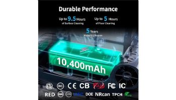 Beatbot A100 Pro Cordless Robotic Pool Cleaner | 3.5-Hour Runtime | Blue | 92055