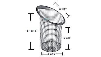 Aladdin Slant Top Basket for Pac Pumping SD 6738 | B-56