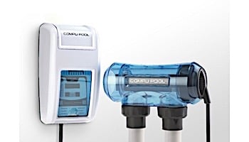 CompuPool Salt Chlorine Generator For Above Ground Pools up to 20,000 Gallons | CPSC16-AG