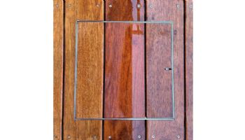 Hide 12" Pool Deck Skimmer Lid Kit | 5/8" x 7/8" | HSL12-0.8