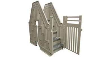 Confer Pool Entry System Double with Gate Assembly | PES-DBL