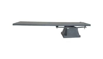 Global Pool Products 6' GX Board with 4 Bolt Spring 14" Base and Jig | White | GX6 KIT