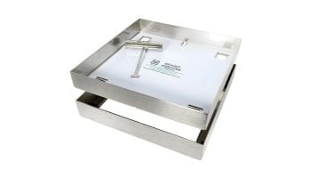 Hide 12" Pool Deck Skimmer Lid Kit | 5/8" x 7/8" | HSL12-0.8