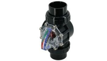 H2Flow FlowVis Flow Meters 1.5" Union Valve Body with Check Valve | FV-15-U