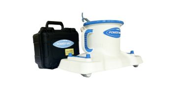 Power Vac Inground Pool Cleaner Vacuum with 40' Cord | 2 Filter Bags and Battery Case | PV3600-D-40