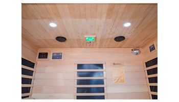 HeatWave Sonoma 4-Person Hemlock Infrared Sauna with 9 Carbon Heaters | SA7020