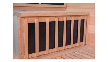 HeatWave Sonoma 4-Person Hemlock Infrared Sauna with 9 Carbon Heaters | SA7020