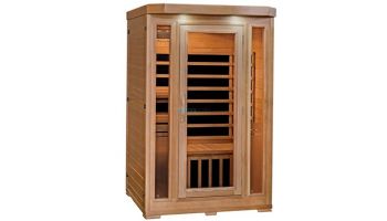 HeatWave Sonoma 2-Person Hemlock Infrared Sauna with 6 Carbon Heaters | SA7018