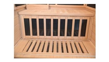 HeatWave Sonoma 2-Person Hemlock Infrared Sauna with 6 Carbon Heaters | SA7018