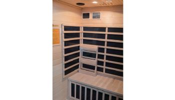 HeatWave Sonoma 2-Person Hemlock Infrared Sauna with 6 Carbon Heaters | SA7018