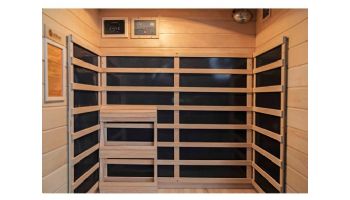 HeatWave Sonoma 2-Person Hemlock Infrared Sauna with 6 Carbon Heaters | SA7018