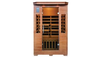 HeatWave Majestic 2-Person Hemlock Premium Infrared Sauna with 6 Carbon Heaters | SA3209