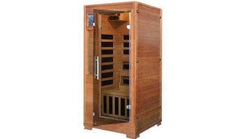 HeatWave Majestic 1-2 Person Hemlock Infrared Sauna with 5 Carbon Heaters | SA3202