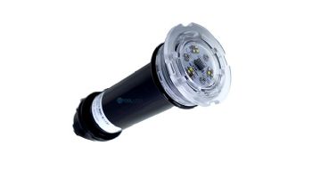 J&J Electronics VU Nicheless Retro-P Color LED Pool and Spa Light Fixture | 19W 12V 150' Cord | 25015P