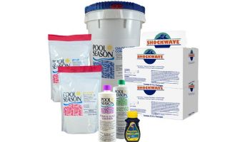Pool Season Large Chemical Supply Kit
