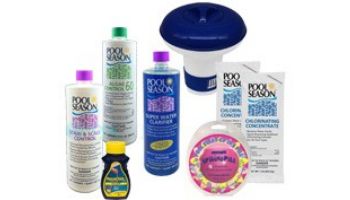 Pool Season Deluxe Pool Opening Chemical Kit | 15,000 Gallons