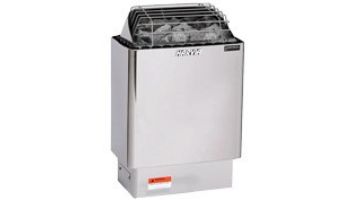Golden Designs Harvia 8.0kW Kip Heater with Stone | 240V 8kW | Stainless Steel | JH80W2401