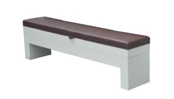 Hathaway Newport II 7-Ft. Pool Table Combo Set with Benches | White with Camel Felt | BG50378