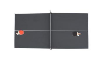 Hathaway Newport II 7-Ft. Pool Table Combo Set with Benches | White with Camel Felt | BG50378