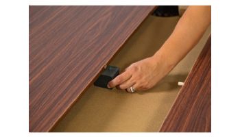 Hathaway Newport II 7-Ft. Pool Table Combo Set with Benches | White with Camel Felt | BG50378