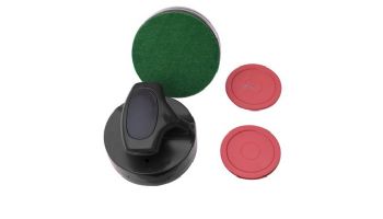 Hathaway Midtown II 6-Ft Air Hockey Table with LED Scoring | Dark Cherry Finish | BG50388
