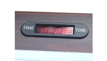 Hathaway Midtown II 6-Ft Air Hockey Table with LED Scoring | Dark Cherry Finish | BG50388