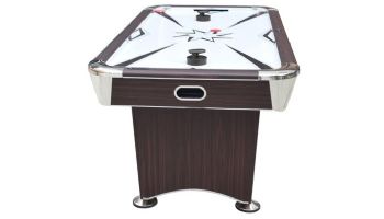 Hathaway Midtown II 6-Ft Air Hockey Table with LED Scoring | Dark Cherry Finish | BG50388