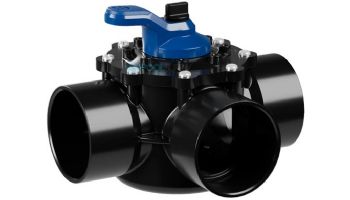 Hayward 3'' PSV Series 3-Port Black Diverter Valve | PSV3S3