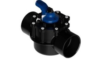 Hayward 3'' PSV Series 3-Port Black Diverter Valve | PSV3S3